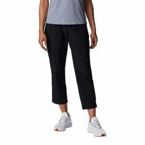 Columbia Womens Cargo Pants Black Roll-Up